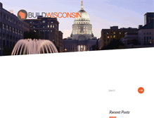 Tablet Screenshot of buildwisconsin.com